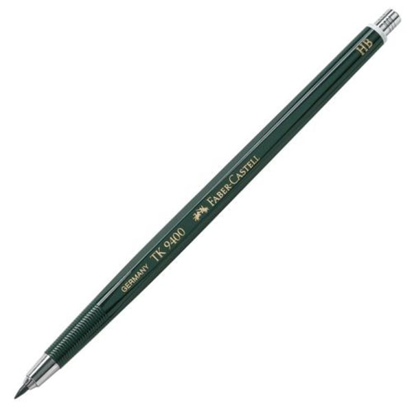 Stifthållare Faber-Castell TK9400 3B-6H 2,0mm Grön