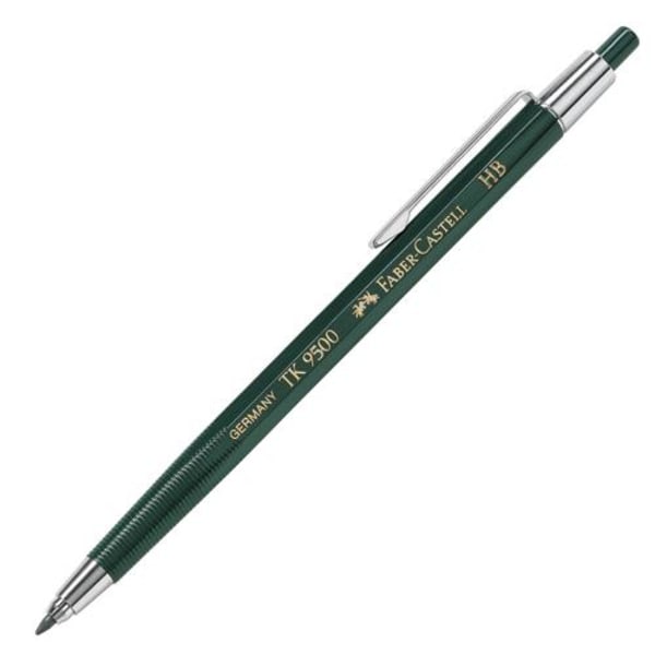 Stifthållare Faber-Castell TK9500 2,0mm Grön