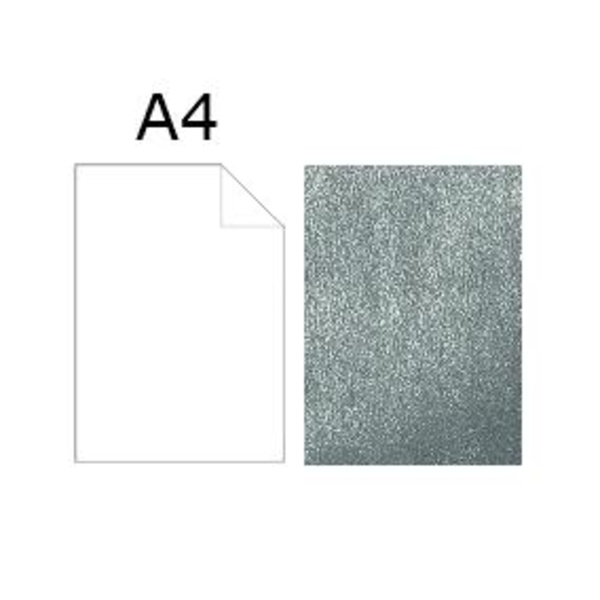 Papper Artoz Dorato A4 94g Silver 849, 50 ark/fp Silver