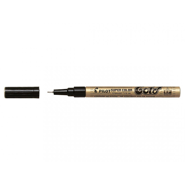 Dekorpenna / märkpenna Pilot Super Color SC-G-EF Extra Fine Guld Guld