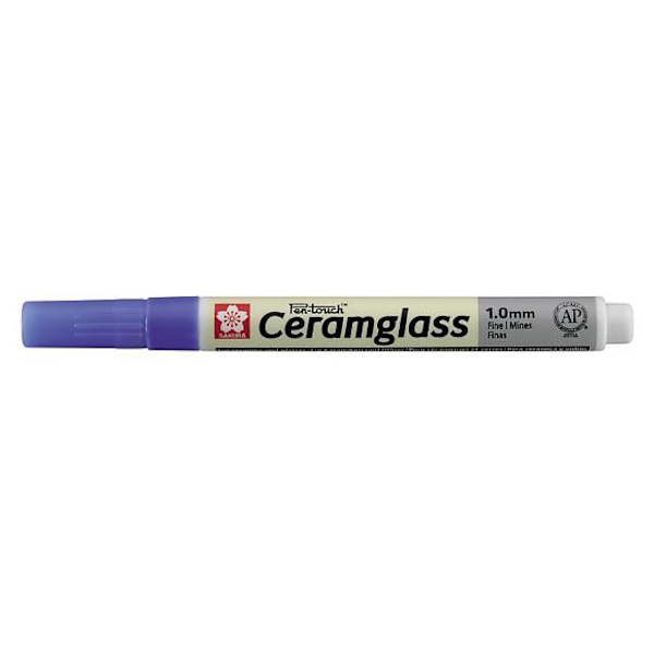 Porslinsmålningspenna Sakura Pen-Touch Ceramglass F 1,0 Blå Blå