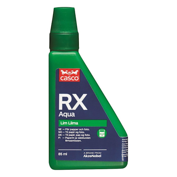 Kontorslim Casco RX Aqua 85ml (vattenbaserat) Transparent