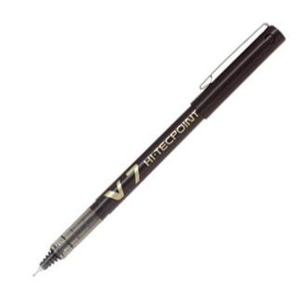 Rollerball Pilot Hi-Tecpoint V7 BX-V7-B 0,7mm Svart 1/fp Svart