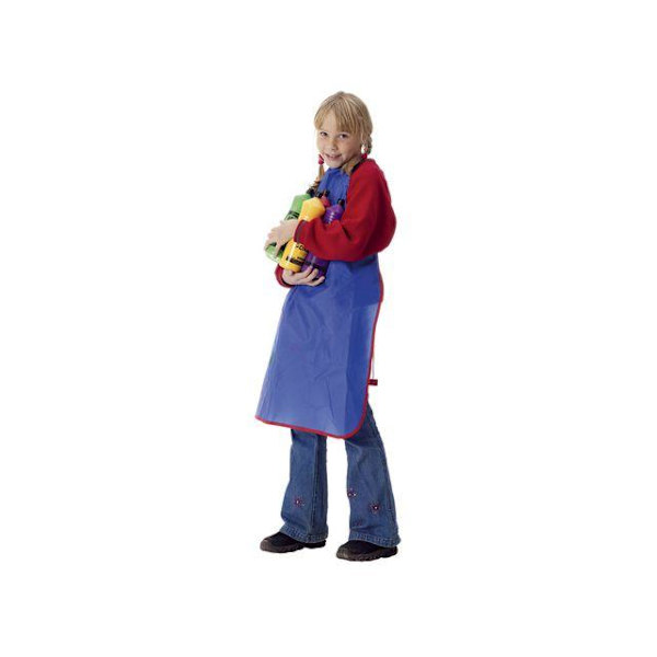 Förkläde Skola, Barn, längd 83 cm Blå