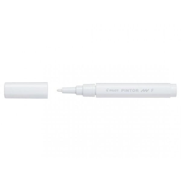 Märkpenna Pilot Pintor Marker Fine 2,9mm (1,0mm), Vit Vit