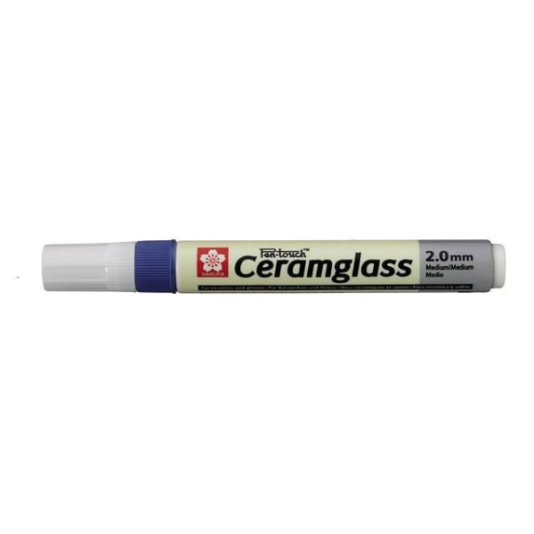 Porslinsmålningspenna Sakura Pen-Touch Ceramglass M 2,0 Blå Blå
