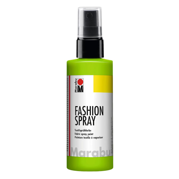 Textilfärg sprayflaska Marabu Fashion 100ml Reseda/ljusgrön 061 Ljusgrön