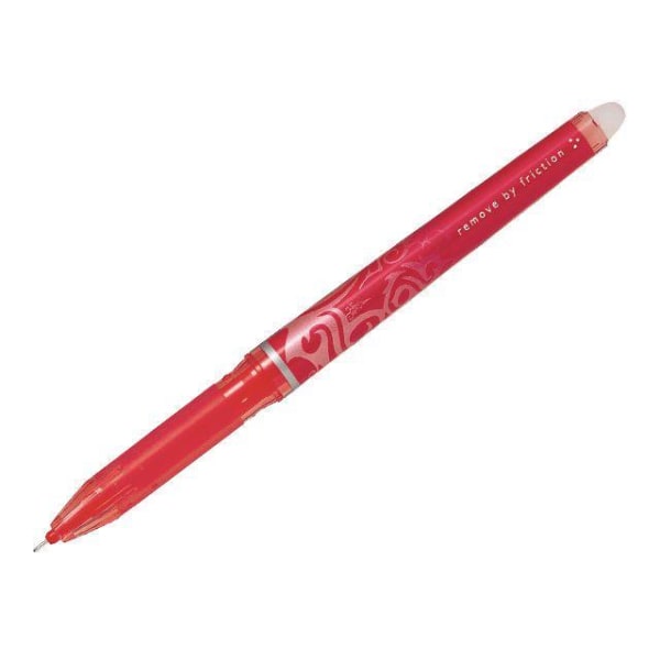 Rollerball Pilot Frixion POINT (Hi-tec), raderbart bläck, Röd Röd