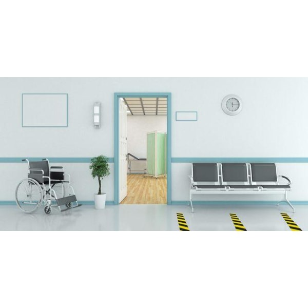 Varningstejp/Golvmarkering ETAB 94 Gul/Svart 33m x 50mm multifärg