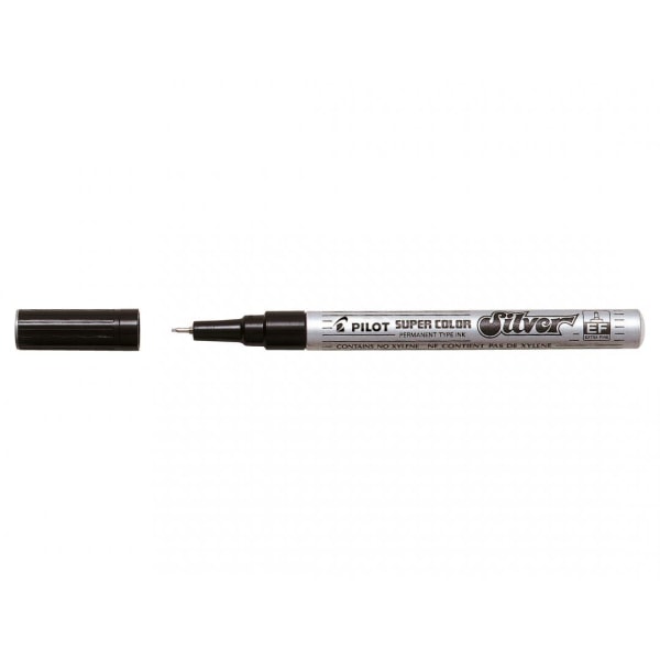 Dekorpenna / märkpenna Pilot Super Color SC-S-EF Extra Fine Silv Silver