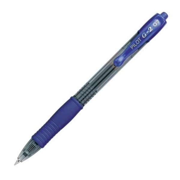 Gelbläckpenna Pilot G-2 07 BL-G2-7-L 0,7mm Blå 1/fp Blå