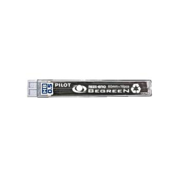 Blyertsstift Pilot Begreen HRF5E-10E-HB-BG 0,5mm HB 16/tub 1/fp grå