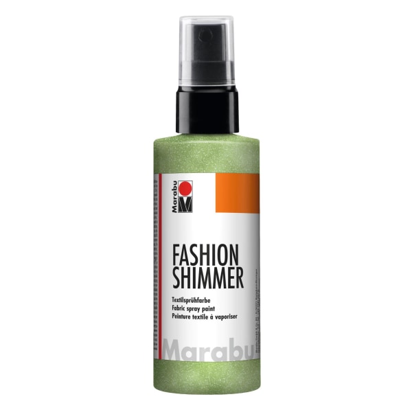 Textilsprayfärg Fashion Shimmer Spray 100ml Shimmer-ljusgrön Grön
