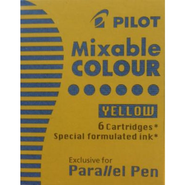 Patron Pilot Parallel Pen Mixable Colour IC-P3-S6-Y Gul 6/ask Gul