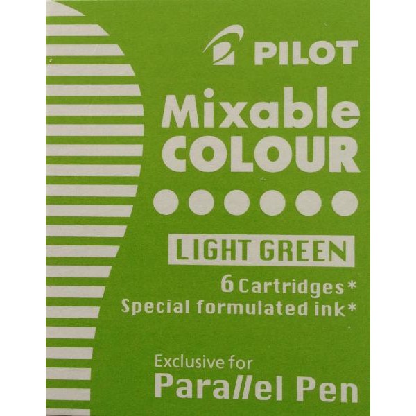 Patron Pilot Parallel Pen IC-P3-S6-LG Ljusgrön 6/ask Grön