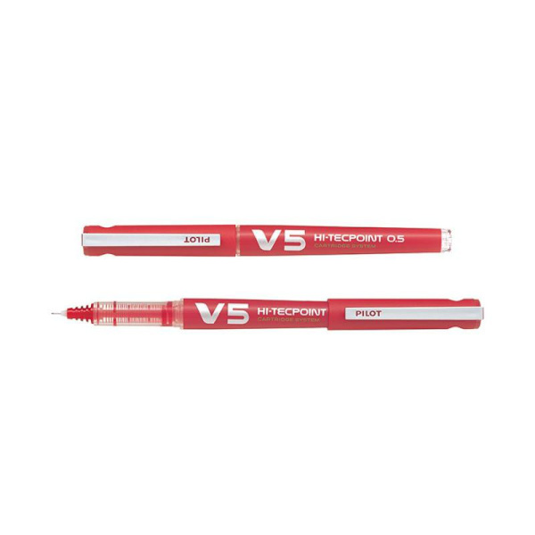 Pilot BXC-V5-R Hi-Tecpoint V5 Cartridge System 0.5 Röd 1/fp Röd