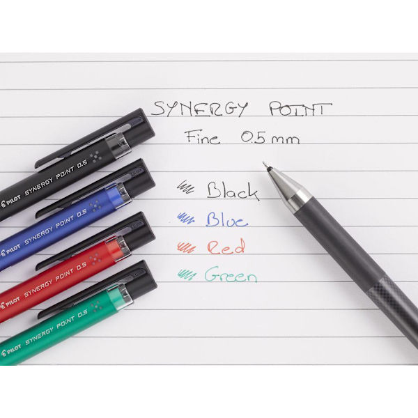 Gelbläckpenna Pilot Synergy Point BLRT-SNP5 0,5mm Grön Grön