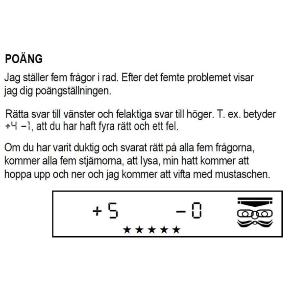 Övningsräknare TI Little Professor (Lilla Professorn) Solar multifärg