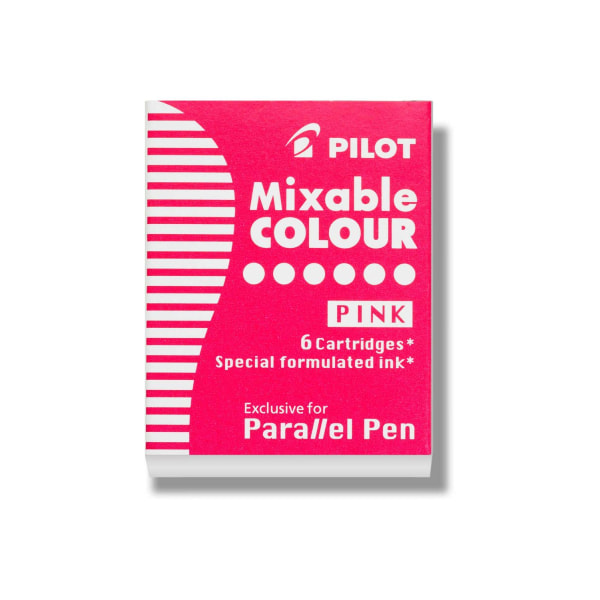 Patron Pilot Parallel Pen Mixable Colour IC-P3-S6-P Rosa 6/ask Rosa
