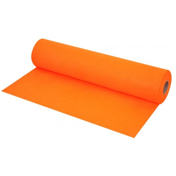 Hobbyfilt/Dekorationsfilt, 45cm x 5m, Orange Orange