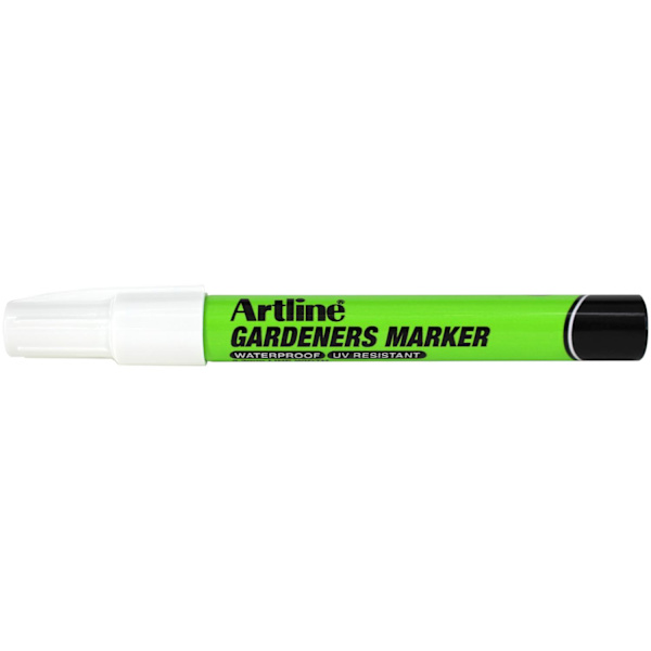 Märkpenna Artline EKPR-GDM WHITE Garden Marker 2,3mm Vit Vit