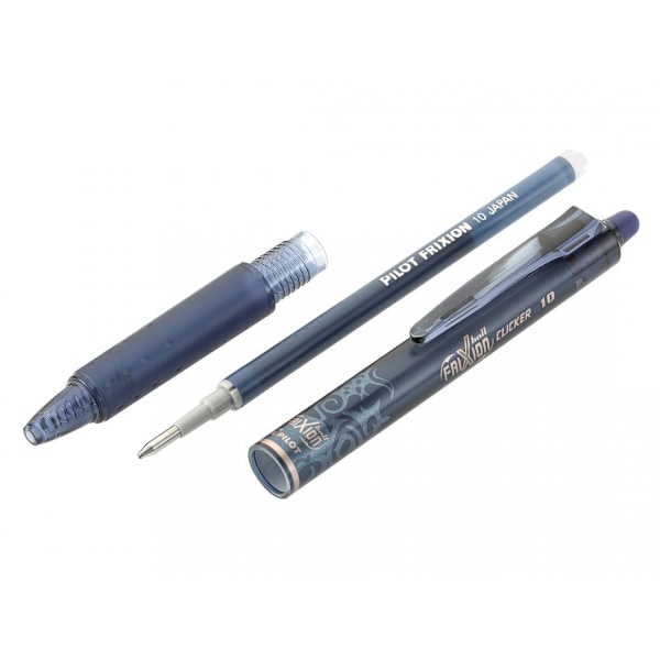 Pilot FriXion Clicker penna, 0,7 mm, röd