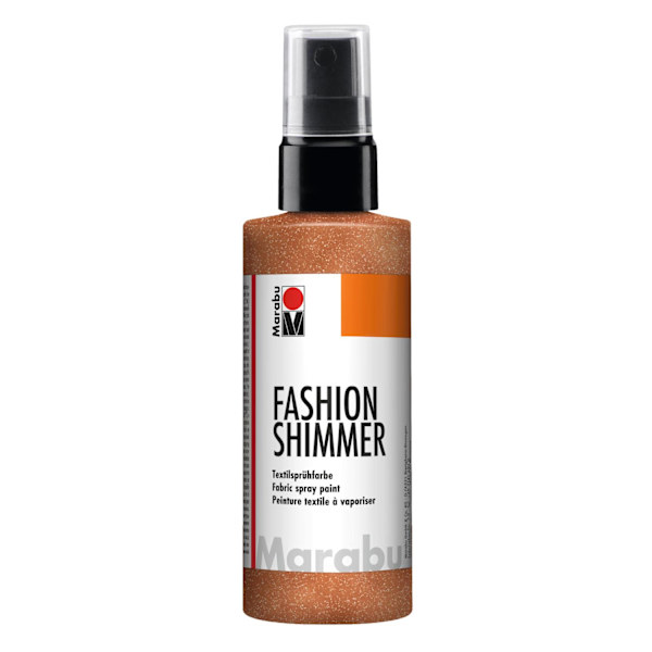 Textilsprayfärg Fashion Shimmer Spray 100ml Shimmer-Koppar Koppar