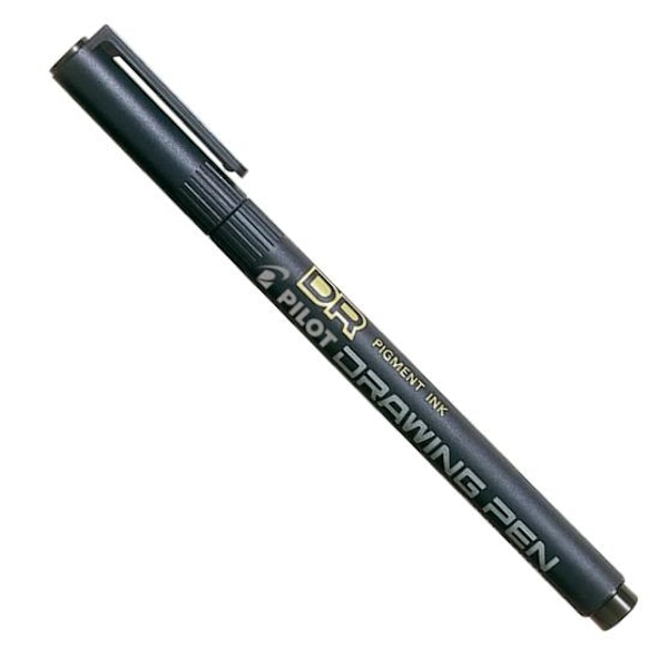 Ritpenna Pilot DR Drawing Pen 05 SW-DR-05-B, 0,5mm Svart 1/fp Svart