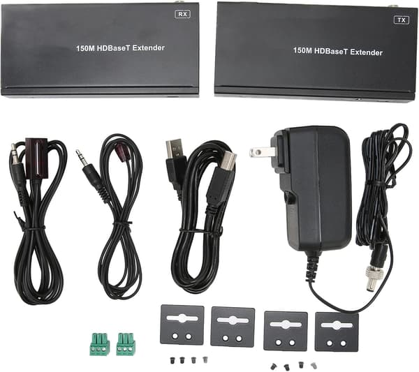 NÖRDIC 4K60 HDBaseT KVM Förlängare 150m