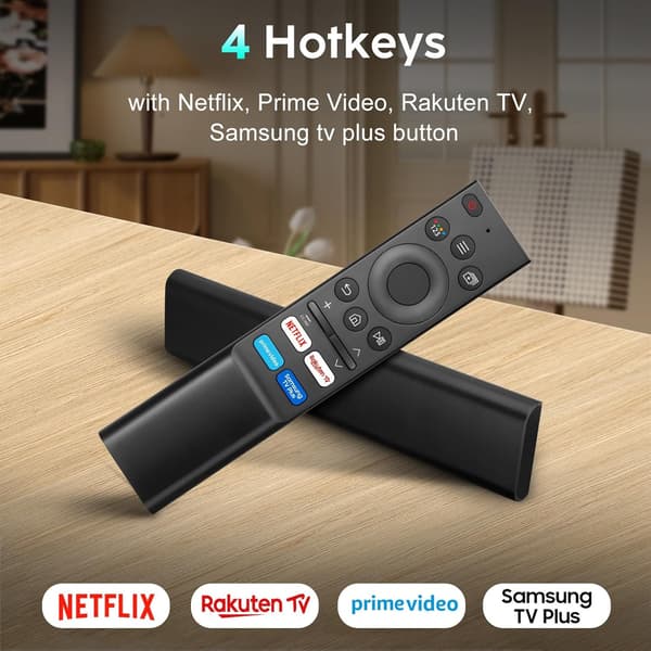 Universal Remote Control for Samsung Smart TV for all original Samsung remote controls, no pairing required, easy to use
