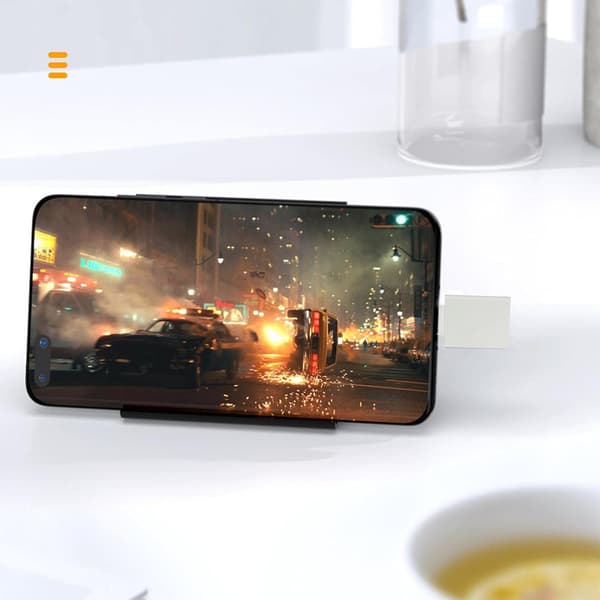 NÖRDIC USB-C hub 2 porttia 1xUSB-A 3.1 1xUSB-C PD10W White