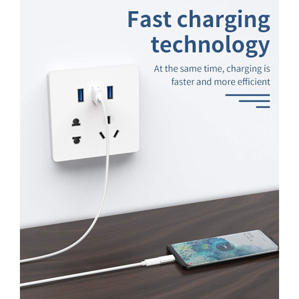 NÖRDIC Adapter Micro USB til USB C Metal Sort