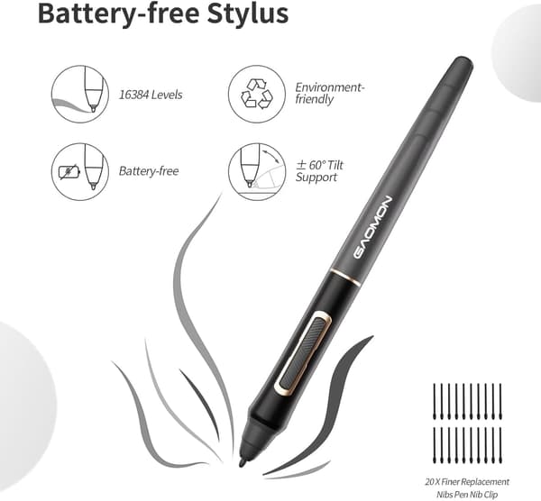 GAOMON WH851 Bluetooth Graphics Tablet 8 Buttons