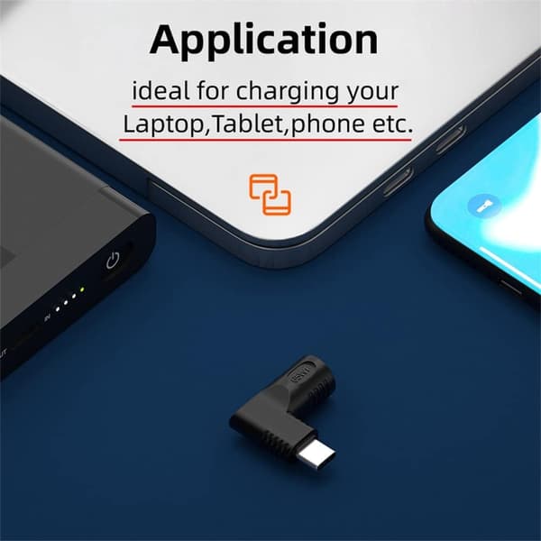 NÖRDIC Laptop-adapter USB-C till DC 7.4x5.0mm 65W