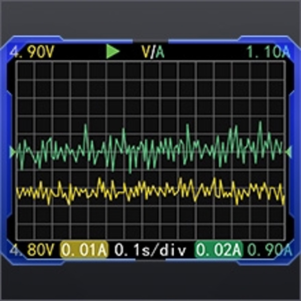 FNIRSI Digital USB tester voltmeter og kabeltester Silver