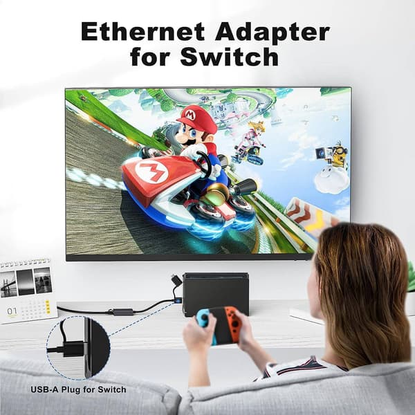 NÖRDIC USB-C til Gigabit Ethernet-netværksadapter, 17 cm, Space Grey, aluminium, Realtek RTL8153BC Grey