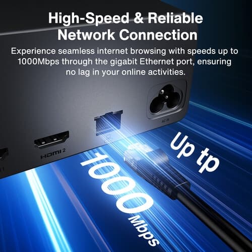 iVANKY 13-i-1 GaN Dockingstation med Smart LCD-display