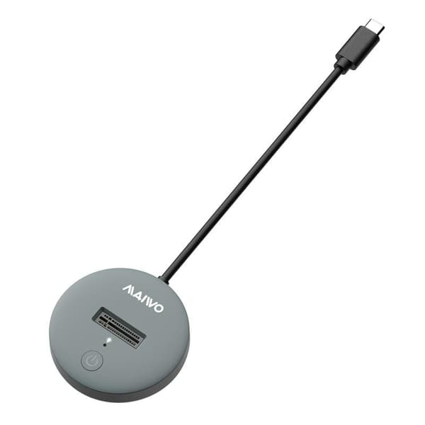 Maiwo K1698P2 USB-C 3.2 dockingstation til NVMe/SATA M.2 SSD 10 Gbps