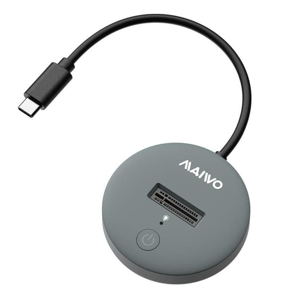 Maiwo K1698P2 USB-C 3.2 dockingstation til NVMe/SATA M.2 SSD 10 Gbps