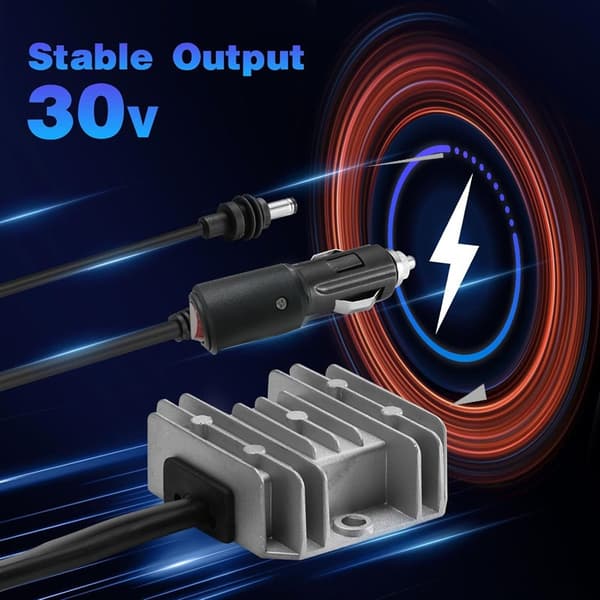 Starlink Mini Universal DC Strömomvandlare 12V/24V Boost till 30V 3.5A 105A 3m
