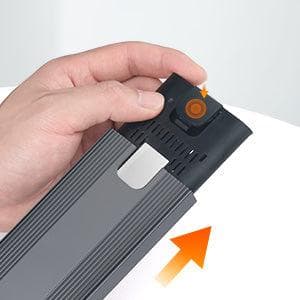 Maiwo K2022P extern kabinett för hårddiskkloning M.2 NVMe SSD USB3.2 20Gbps