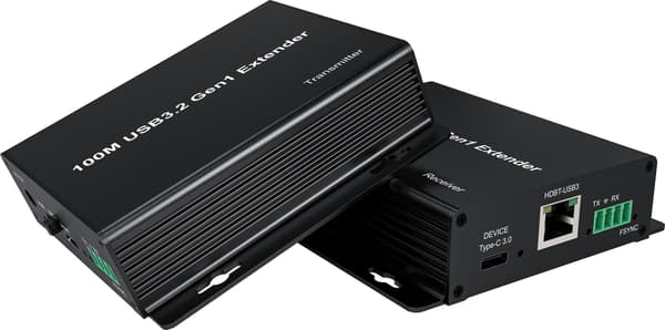 NÖRDIC USB 3.2 Extender 5Gbps 2xUSB-A + 2xUSB-C up to 100m
