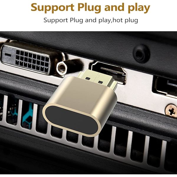 NÖRDIC Dummy Plug HDMI 4K Display Emulator