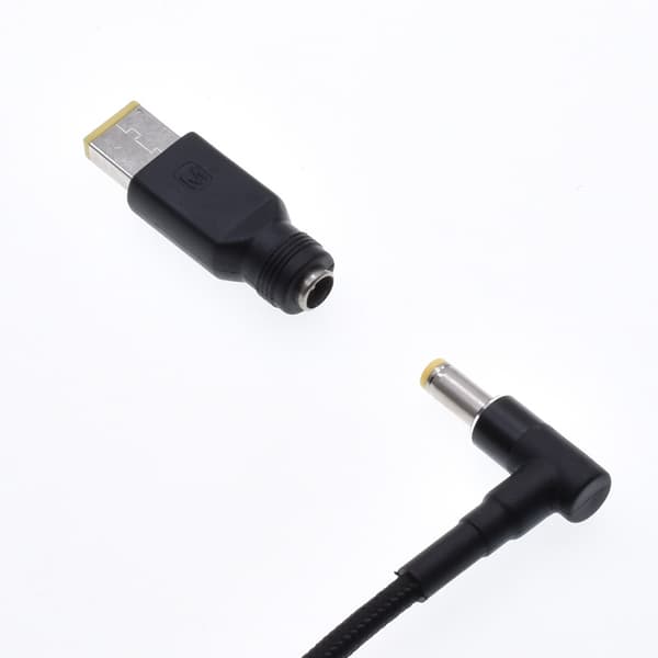 NÖRDIC USB-C–DC-virtajohto ja 10 sovitinta 1.8m 100W
