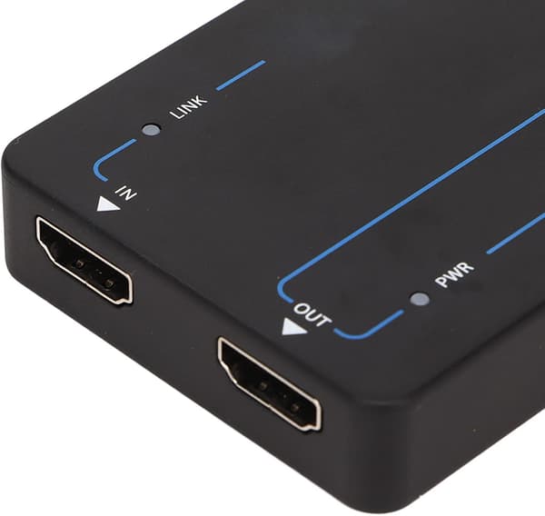 NÖRDIC HDMI til USB C Adapter Converter Black