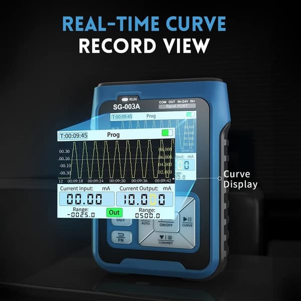 FNIRSI SG-003A Justerbar Strøm Spænding Simulator Signalgenerator
