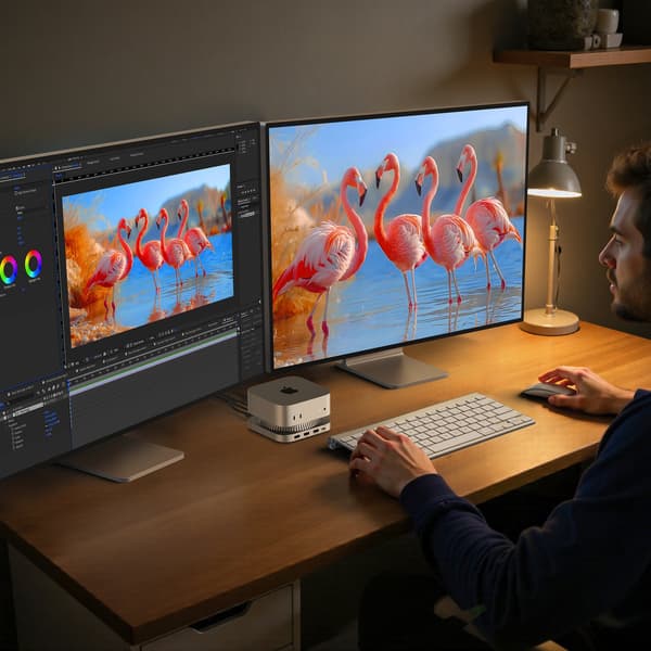 iVANKY 13-i-1 Dockingstation til Mac mini M4 & M4 Pro (2024), 4K@144Hz HDMI, 10Gbps USB