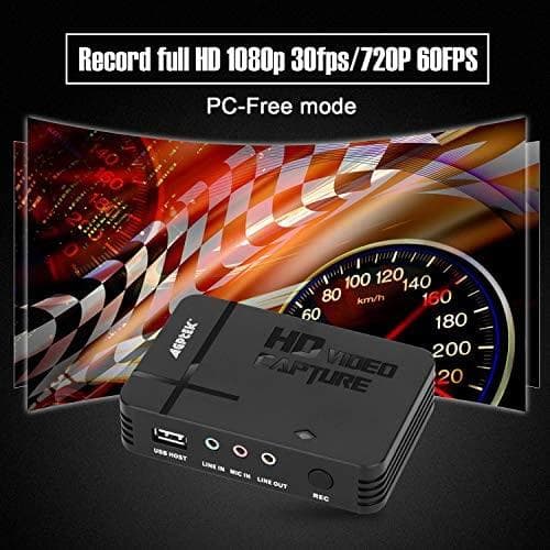 Ezcap HDMI AV Composite Video CVBS Video Capture Card 1080p USB2.0 Black