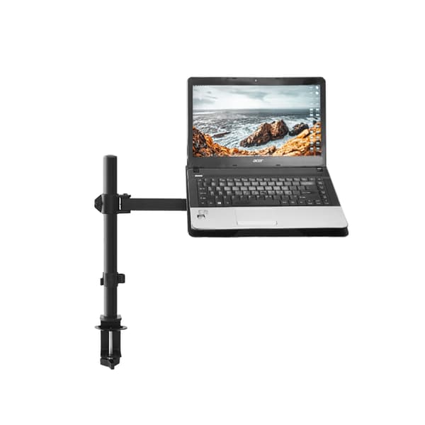 NÖRDIC Laptopholder bordholder til bærbar computer op til 17 tommer Black