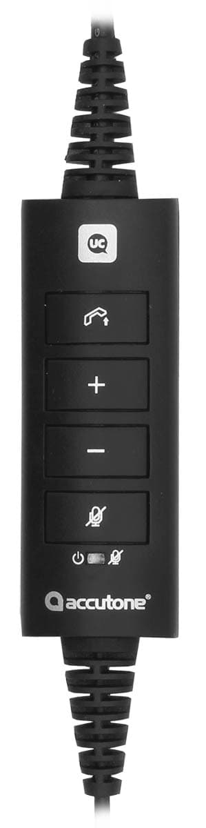 Accutone binauraalinen langallinen headset